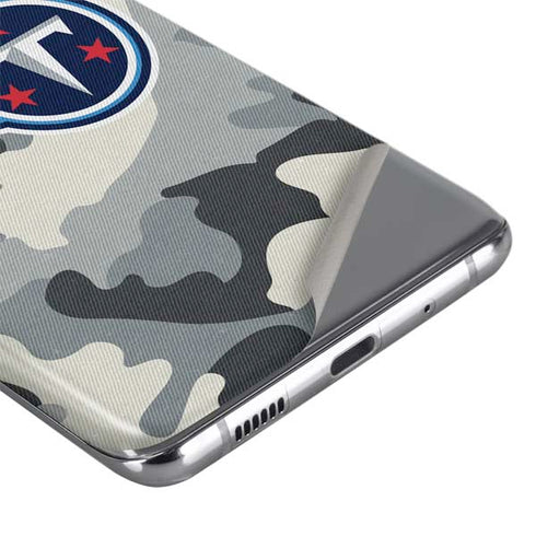 NFL Tennessee Titans Camo Galaxy S20 Plus Skin